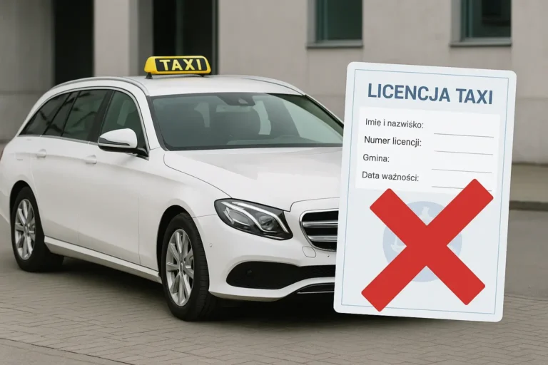 Co grozi za jazdę bez licencji taxi w Polsce i jak uniknąć kary?